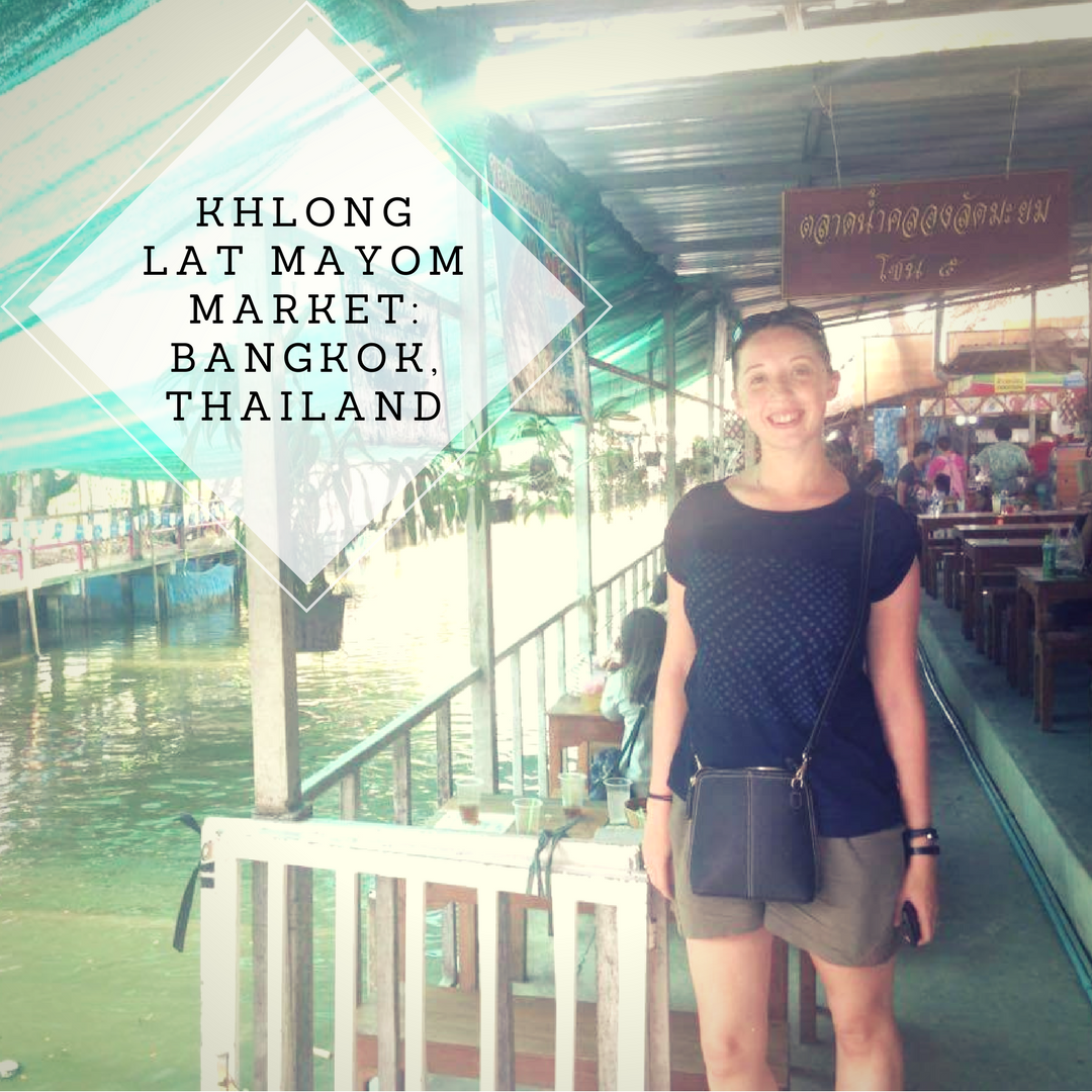 Khlong Lat Mayom Market: Bangkok, Thailand