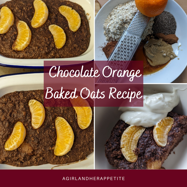 Chocolate Orange Baked Oats Recipe