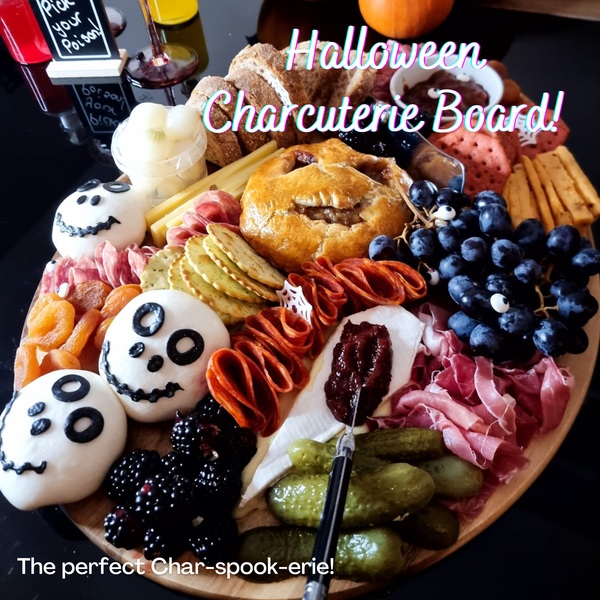 Halloween Charcuterie Platter Board