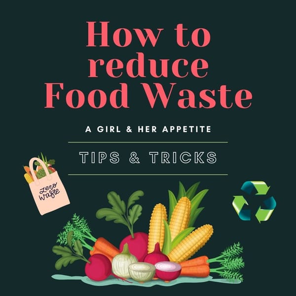 How to reduce food waste