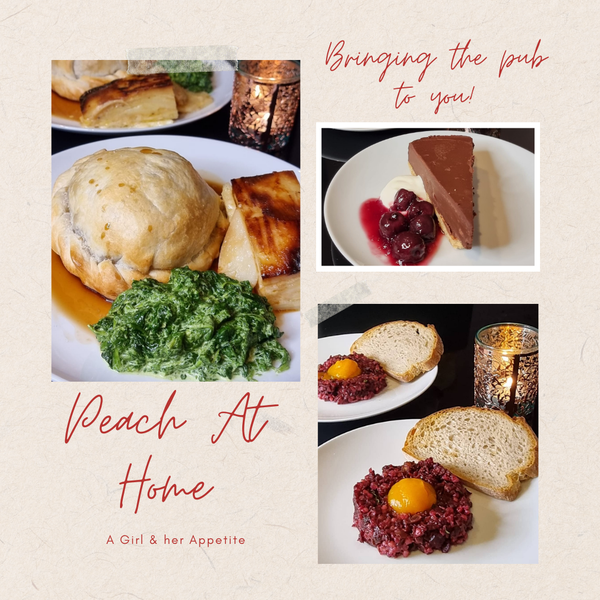 Peach at Home; Bringing the pub to you!