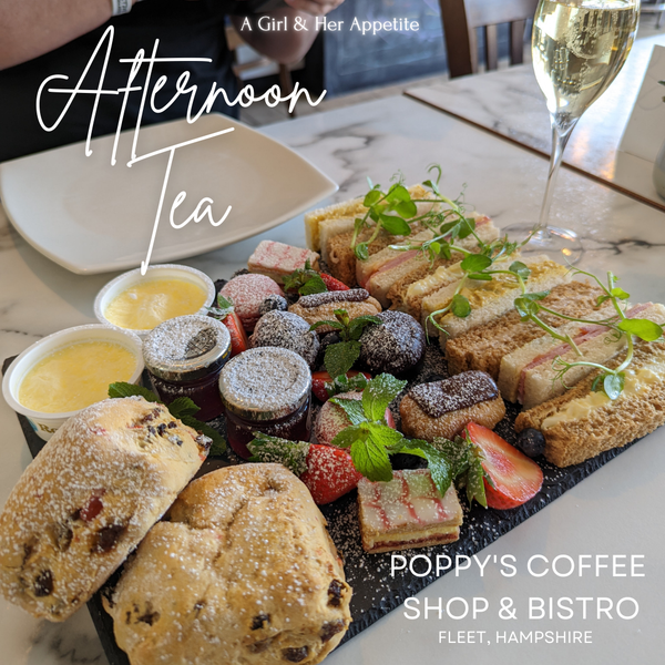 Afternoon Tea: Poppy's Coffee Shop & Bistro, Fleet