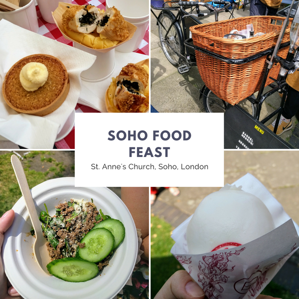 Soho Food Feast: St. Anne's Churchyard, London