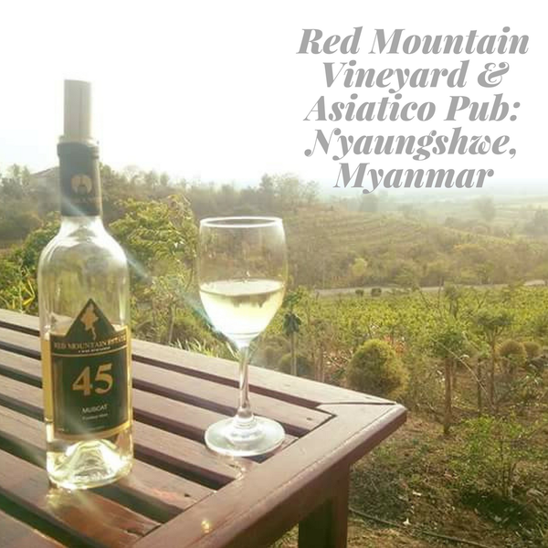 Red Mountain Vineyard & Asiatico Pub: Nyaungshwe, Myanmar