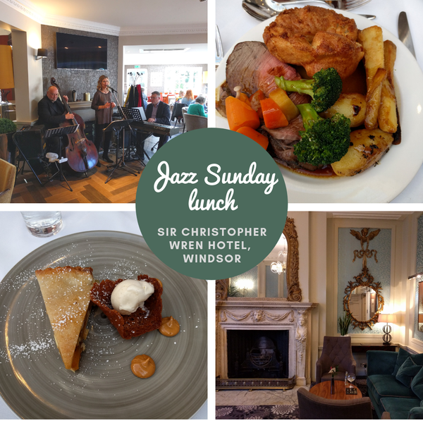 Jazz Sunday Lunch! Sir Christopher Wren Hotel, Windsor